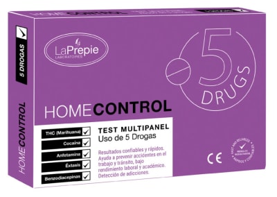 Test Antidrogas Rápido 5 en 1 - Multipanel