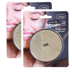 Pack 2 Espejo aumento x10