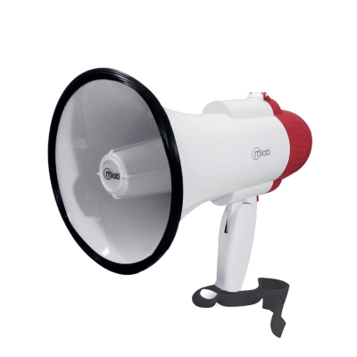 Megáfono mlab 15W Recargable 06440