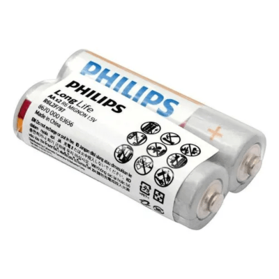 Pila Cloruro de Zinc Philips 1.5V 2un. AA 09210