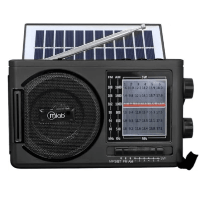 Radio Retro Mlab Solar Sunshine AM/FM/SW/BT