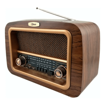 Radio Retro Mlab Nostalgic 1950's AM/FM/SW/BT/USB/TF/Recargable