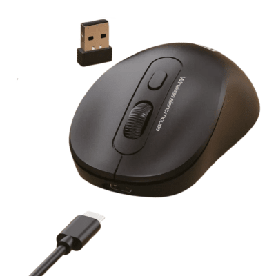 Mouse Inalámbrico/Bluetooth Utek Recargable Silencioso UT-MO750R