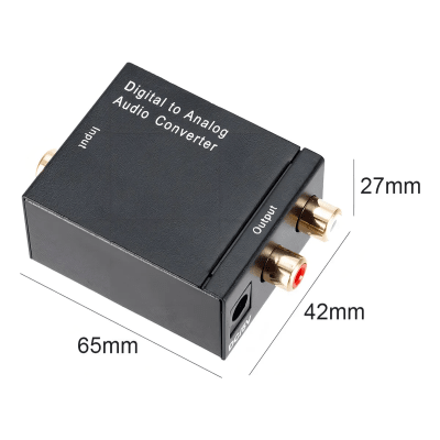 Conversor Audio Digital/Optico a Análogo Birlink