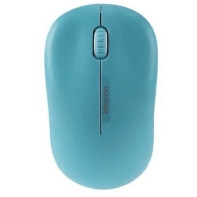 Mouse Inalámbrico Meetion R545 Cyan
