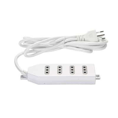 Alargador 4 Tomas Macrotel 3.0m Blanco