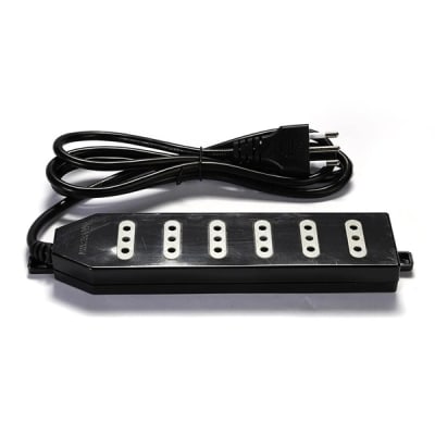 Alargador 6 Tomas Macrotel 1.5m Negro