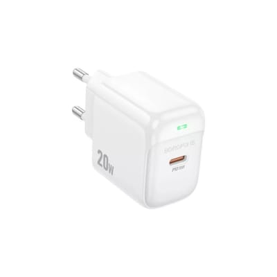 Cargador USB Tipo C Borofone BAS43A 20?W Blanco