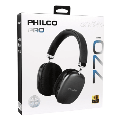 AUDÍFONO BLUETOOTH PHILCO 770 AIR SERIES NEGRO