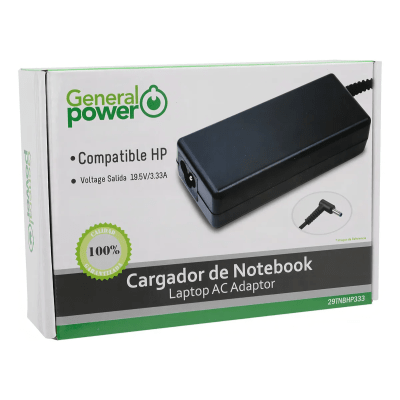 Cargador Notebook General Power HP 19.5V 3.33A HP333