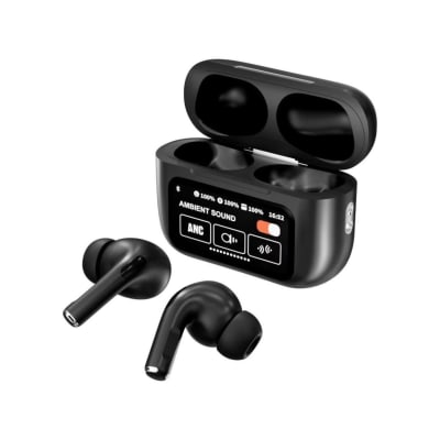 Audífono Bluetooth TWS con Pantalla