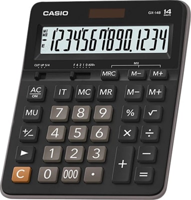 Calculadora Escritorio Casio 14 Dígitos GX-14B