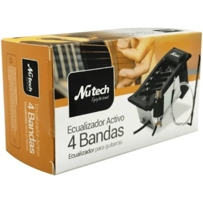 Ecualizador Activo Nutech 4 Bandas 06159