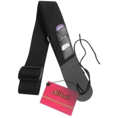 Correa Para Guitarra Nutech Porta Uñeta 06316