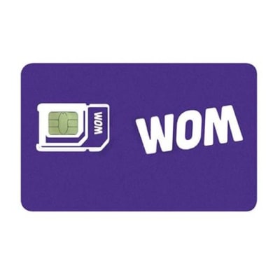 Chip Prepago 4G WOM 7804644070046