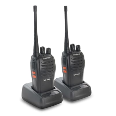Transmisor Radio Baofeng 2 Vías Kit BF-666S Negro
