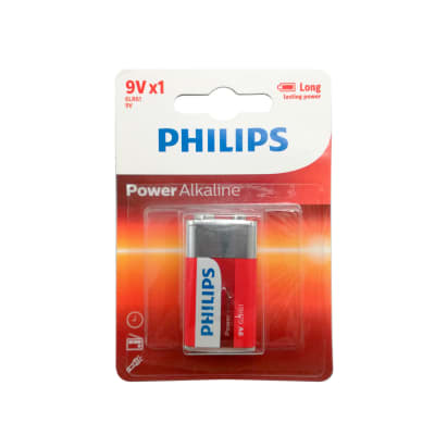 Pila Philips Alcalina 9V