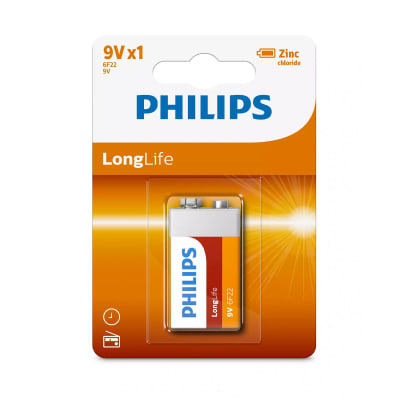 Philips Pila Cloruro Zinc 9v Blister