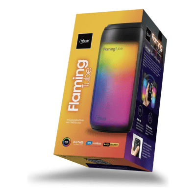 Parlante Bluetooth TWS Mlab Flaming Tube 09289