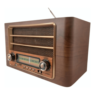 Radio Retro Mlab Vintage 1940's AM/FM/SW/BT/USB/TF/Recargable/AC