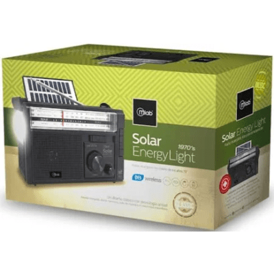 Radio Retro Mlab Solar Energy Light