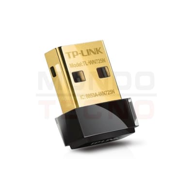 Adaptador de Red USB TP-Link TL-WN725N Wifi Nano Adaptador de Red USB TP-Link TL-WN725N Wifi Nano