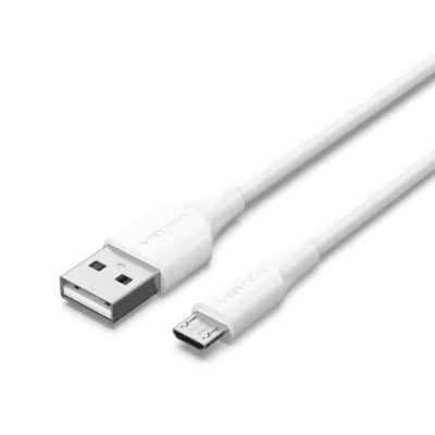 Cable USB a MicroUSB Cofolk C80 1.0m Blanco