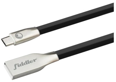 Cable Fiddler USB a microUSB Plano 1.0m Colores Cable Fiddler USB a microUSB Plano 1.0m Colores