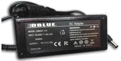 Cargador Notebook DBLUE 19V/3.15A 5.5x3.0mm