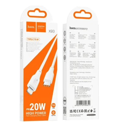 Cable Tipo?C a Lightning Borofone 27W BX111 1?m