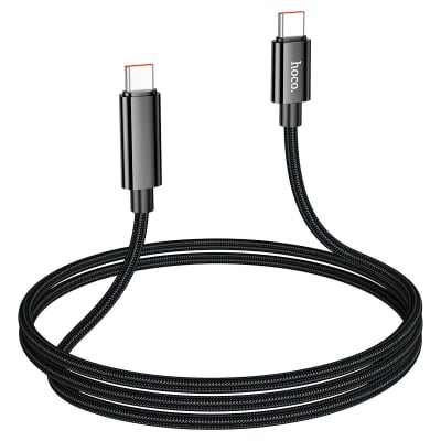 Cable Tipo C a C Hoco U125 100W 1.2m Display