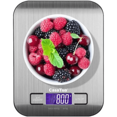 Pesa Cocina Digital DBLUE 5Kg. Acero Inox