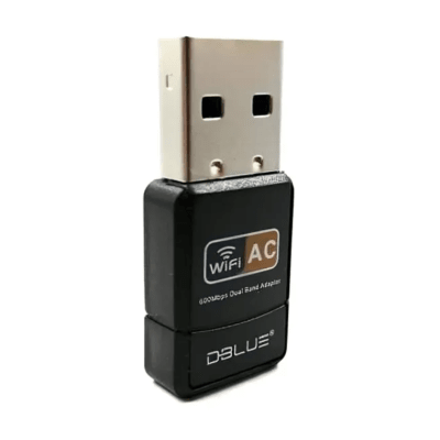 Adaptador WiFi DBLUE USB 600Mbps AC Dual Band