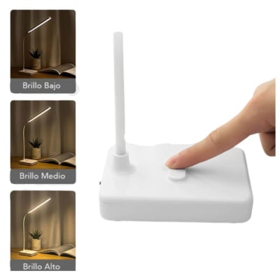 Lámpara Escritorio Recargable DOMA USB 3 Modos DM0021