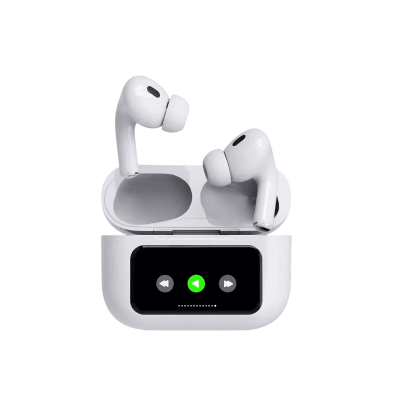 Audífono Bluetooth TWS Fiddler Pantalla Touch FD-T9