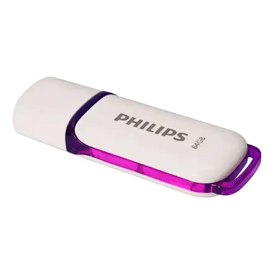 Pendrive Philips Snow 64GB 2.0 Purple FM64FD70B/97