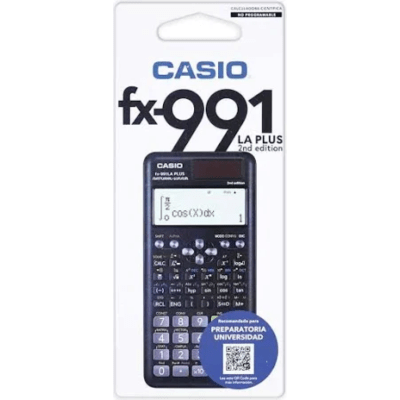 Calculadora Casio FX-991ES PLUS Científica Segunda Edición Negro