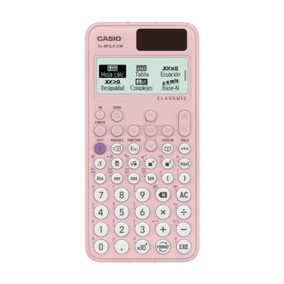 Calculadora Científica Casio FX-991LA ClassWiz Rosado