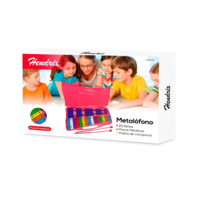 Metalófono Hendrix 25 Tonos HX0058