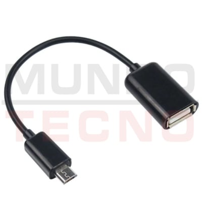 Adaptador OTG microUSB a USB-H