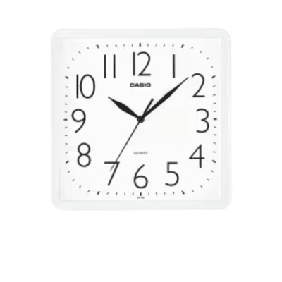 Reloj Mural Casio IQ-06 Análogo Blanco IQ-06-7DF