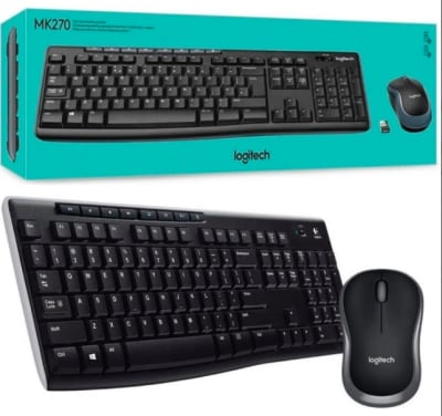 Kit Teclado y Mouse Logitech MK270 Inalámbrico Kit Teclado y Mouse Logitech MK270 Inalámbrico