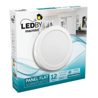Plafón Sobrepuesto LEDBY Macrotel LB-PS0012P