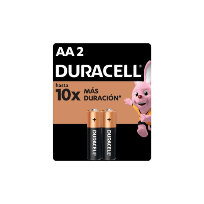 PILA ALCALINA DURACELL BLISTER 2un. AA