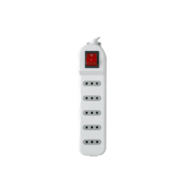 Alargador 5 Tomas con Interruptor Macrotel 3.0m