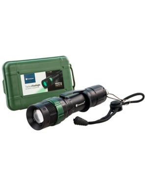 Linterna Powerlab Táctica Zoom 1000 Lúmenes Luz Verde