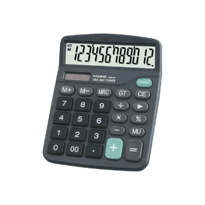 Calculadora Pacific Escritorio 12 Dígitos PAC01120