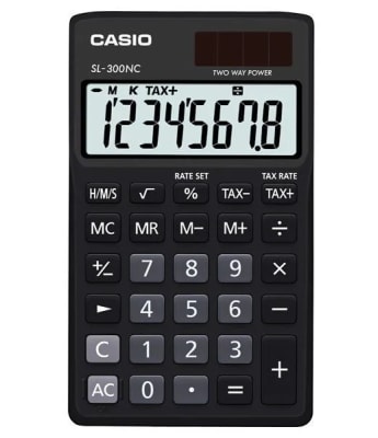 Calculadora Casio SL-300NC Escritorio 8 dígitos