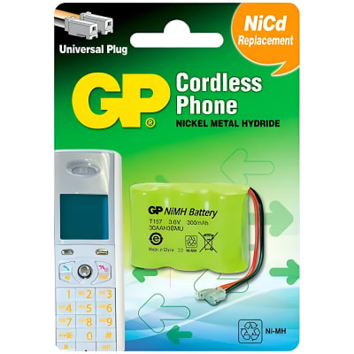 Batería Recargable GP 2.4V 300mAh Ni-Cd