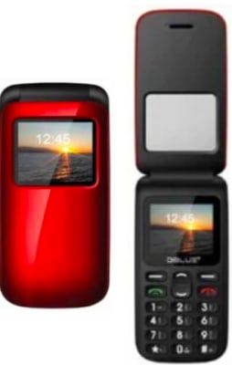 Celular Tecnolab TL038 Senior Shell Shape 3G Rojo Celular Tecnolab TL038 Senior Shell Shape 3G Rojo